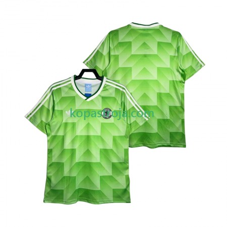 Billiga Fotbollströjor Tyskland Retro Borta tröja 1990 Kortärmad